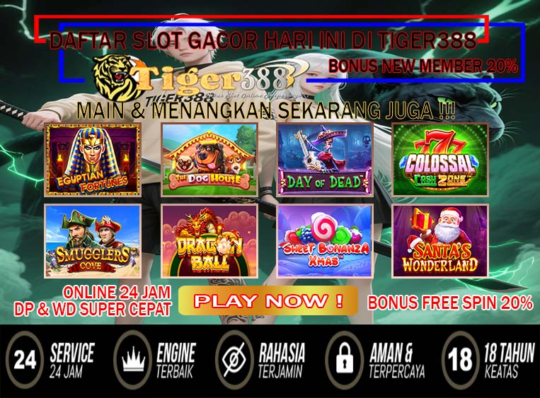 TIGERBET388 Bandar Slot Maxwin Online Dicoba Modal Kecil