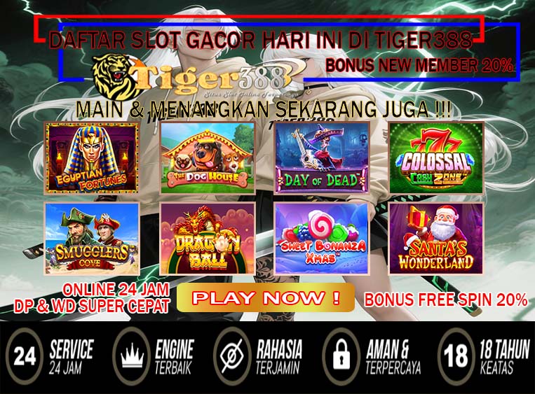 TIGER388 Situs Slot Maxwin Deposit OVO Mudah Dan Cepat